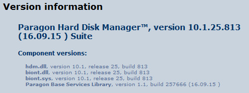 Paragon Hard Disk Manager 15 Suite