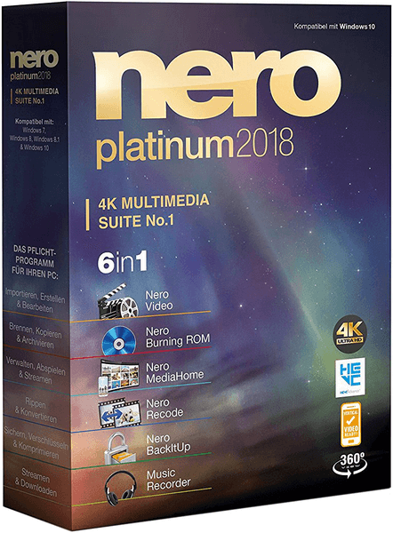 Nero Platinum 2018