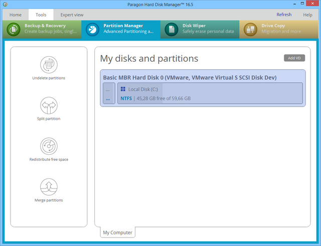 Paragon Hard Disk Manager