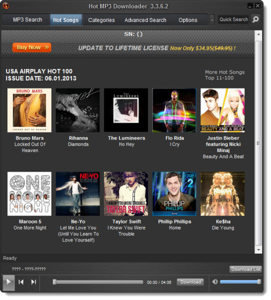 Hot Mp3 Downloader 3.3.6.2