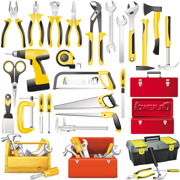 Stock Vector. Construction Tools