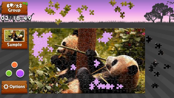 Wild Animals: Animated Jigsaws