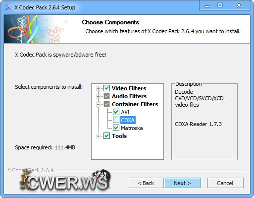 X Codec Pack 2.6.4