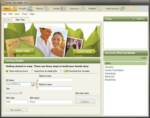 Family Tree Maker 2012