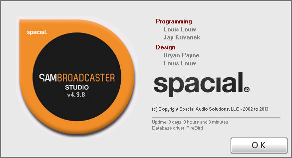 SAM Broadcaster STUDIO 4.9.8