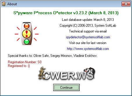 Spyware Process Detector 3.23.2
