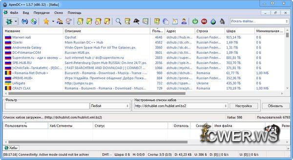 ApexDC++ 1.5.7