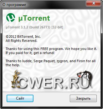 µTorrent 3.1.2 Build 26773 Stable