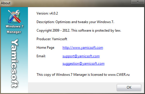 Windows 7 Manager 4.0.2