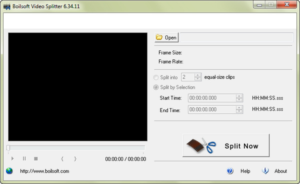 Boilsoft Video Splitter