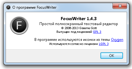 FocusWriter 1.4.3