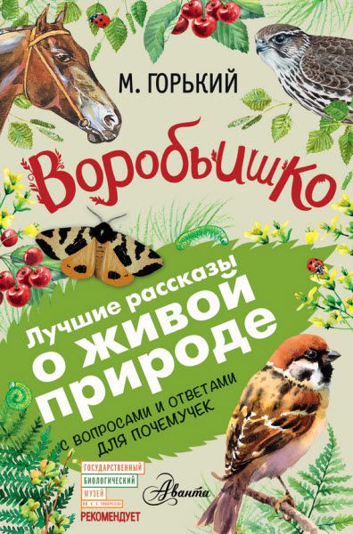 Максим Горький. Воробьишко. Рассказы с вопросами и ответами для почемучек