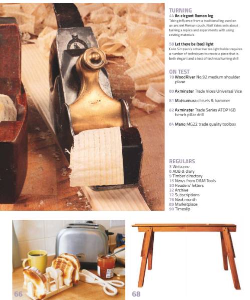 The Woodworker & Woodturner №7 (July 2017)с1