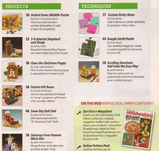 ScrollSaw Woodworking & Crafts №57 (Holiday 2014)c1